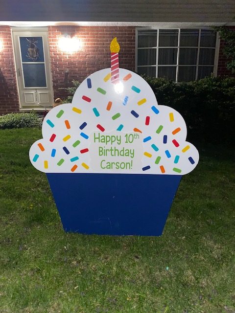 Custom Milestone Birthday Yard Sign – Eureka, IL